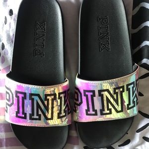 VS Pink sandals